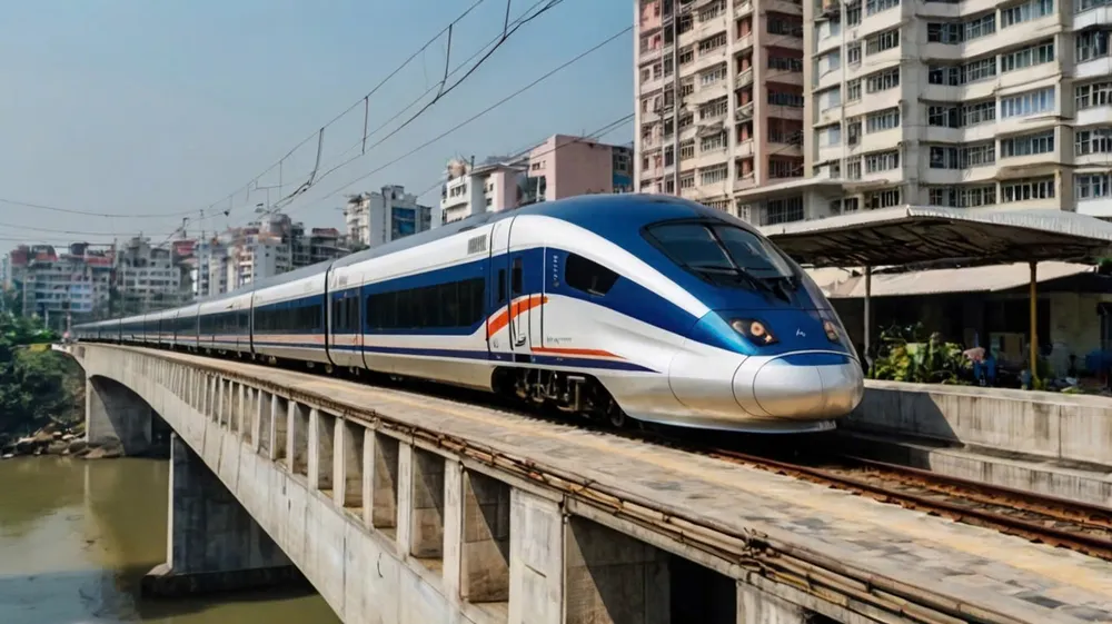 Giải pháp để hoàn thành đường sắt cao tốc Bắc - Nam trong 8 năm ảnh 1 Dự án đường sắt cao tốc Bắc - Nam đối diện với nhiều thách thức. Ảnh: V.LONG
