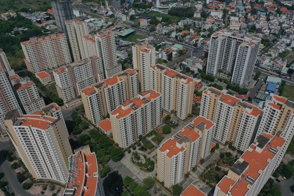 3.790 căn hộ này trước đây đã đấu giá nhiều lần nhưng không có người mua. Ảnh: NGUYỄN TIẾN tái định cư căn hộ thủ thiêm 2.jpg